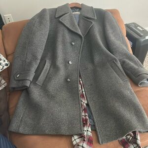 THICK TRENCH COAT XL